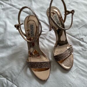 Olympia Embellished Sandal| ROSE GOLD
